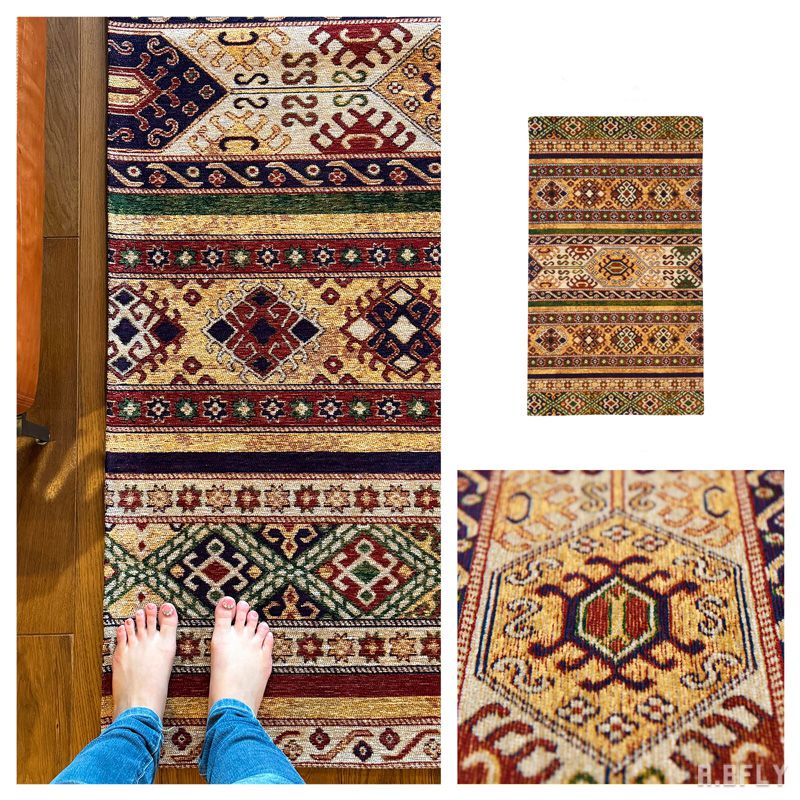 楽天市場】ジャガードキリム エスニック柄 民族柄 ジャガード織絨毯