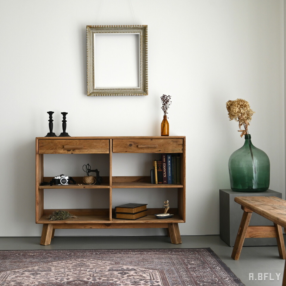 楽天市場】【最大6,000円クーポン配布中】シェルフ 棚 古材 オープン