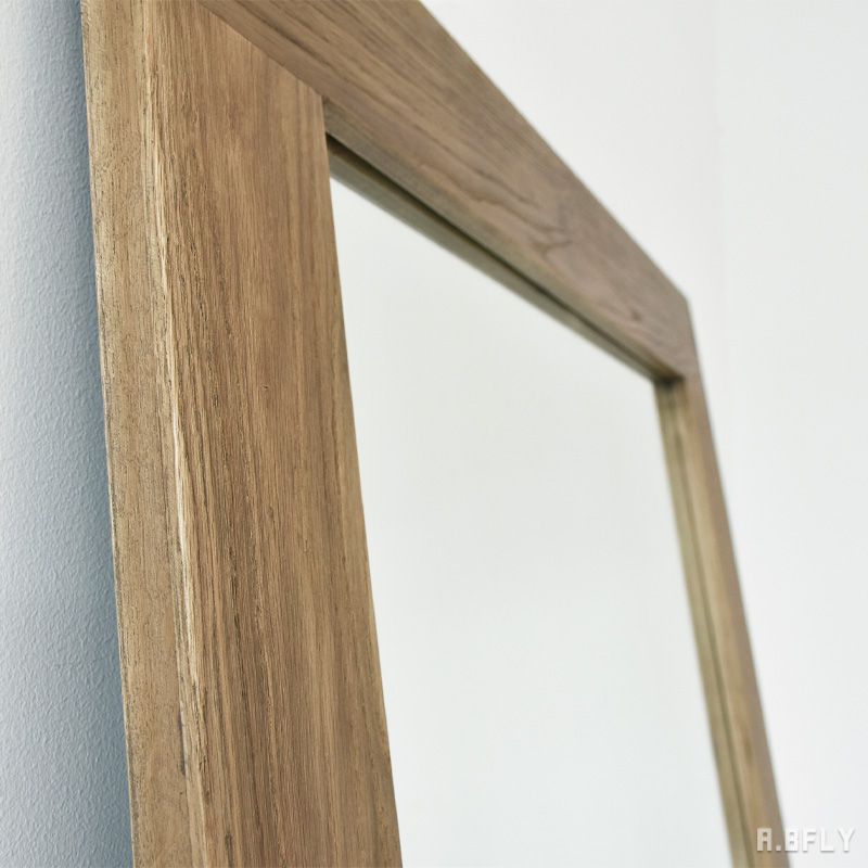 楽天市場】壁立てかけ ミラー 鏡 木製 大型 壁掛け 立てかけ 全身 全身