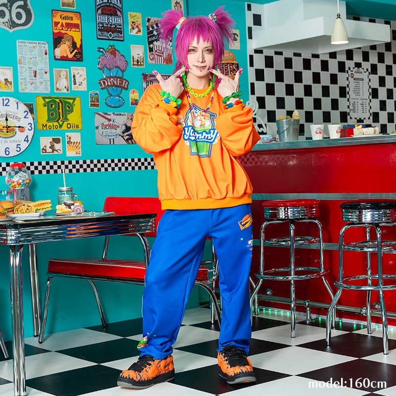 楽天市場】Yummy スウェット トレーナー 長袖 原宿 原宿系