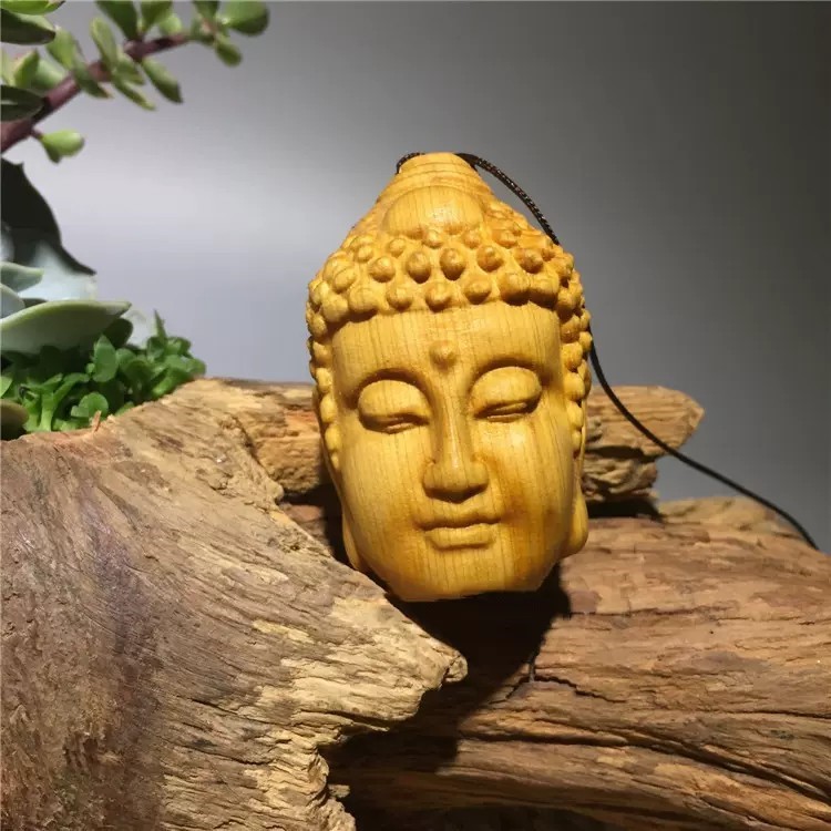 楽天市場】【普通郵便発送】 仏魔の一念 仏魔如来 柘植木 細密黄楊木彫