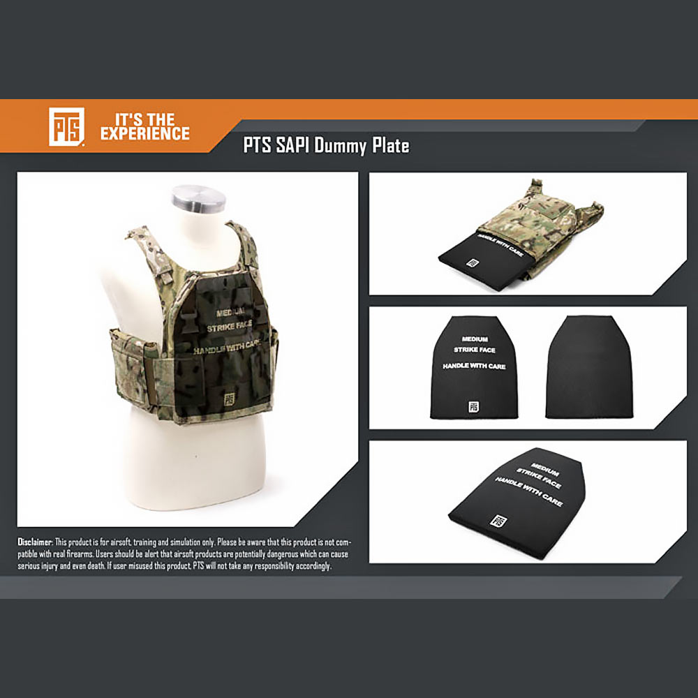 楽天市場】【 PTS 製 】【Mサイズ】 SAPI ダミープレート ソフトタイプ