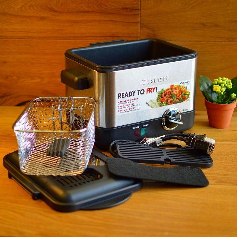 楽天市場】クイジナート コンパクトディープフライヤー 1.1L Cuisinart
