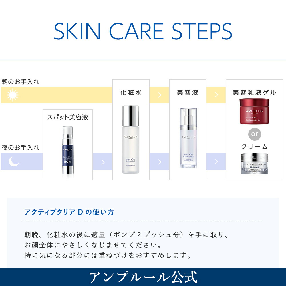 楽天市場】アンプルール公式【薬用美白美容液】ラグジュアリーホワイト