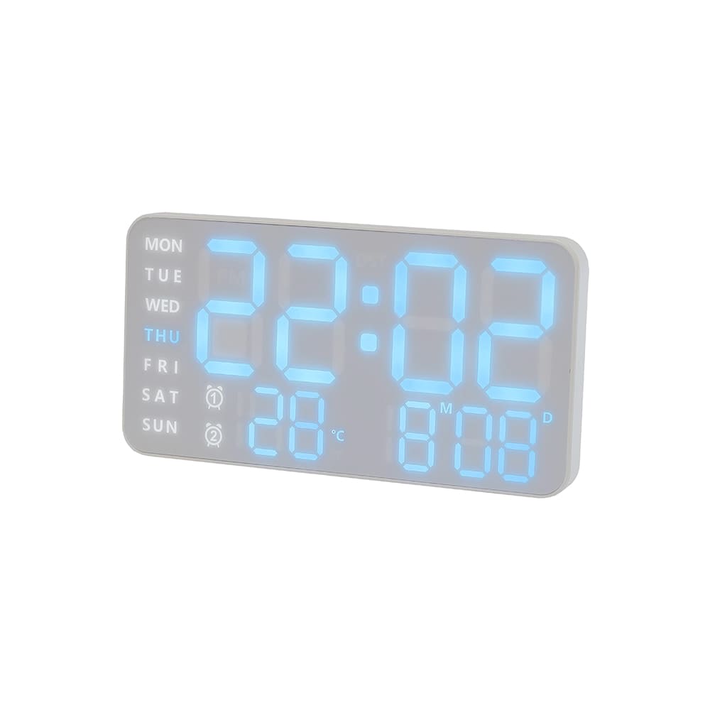 楽天市場】【マラソン限定P2倍】 置き時計 掛け時計 デジタル おしゃれ