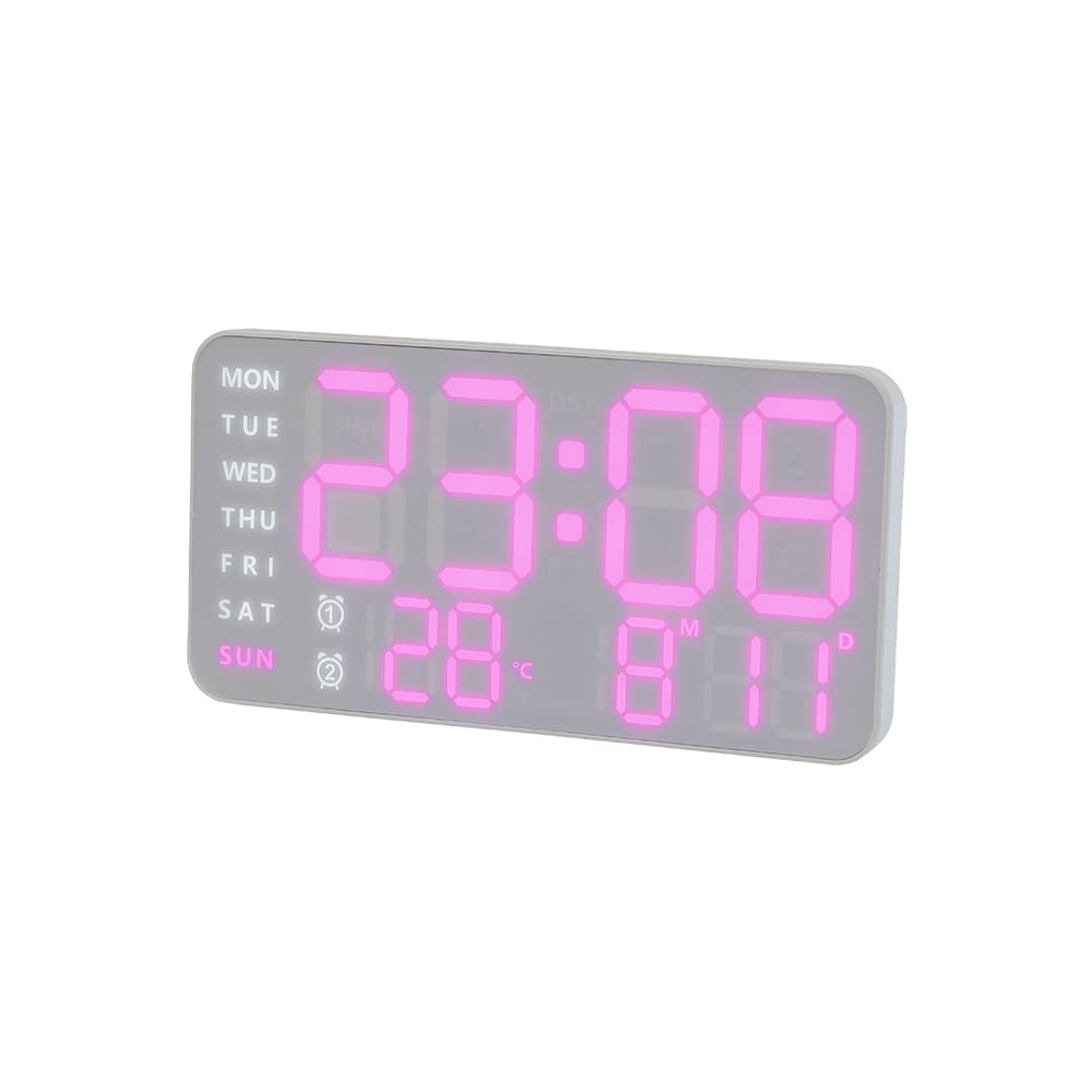 楽天市場】【マラソン限定P2倍】 置き時計 掛け時計 デジタル おしゃれ