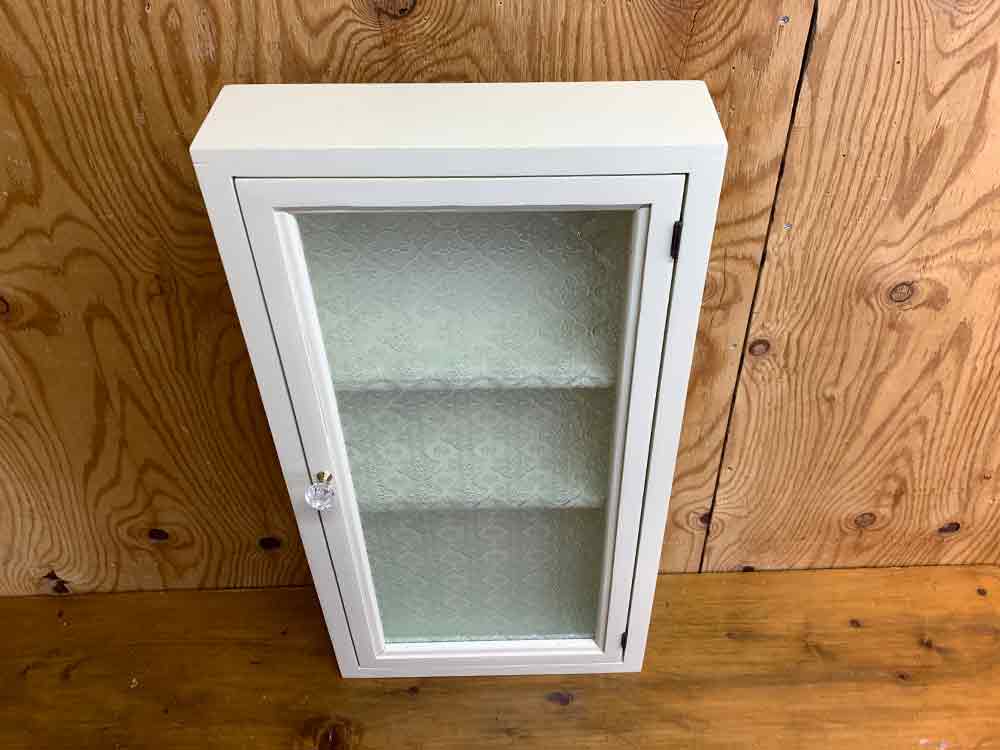 楽天市場】キャビネット ニッチ用 フローラガラス扉 アンティーク