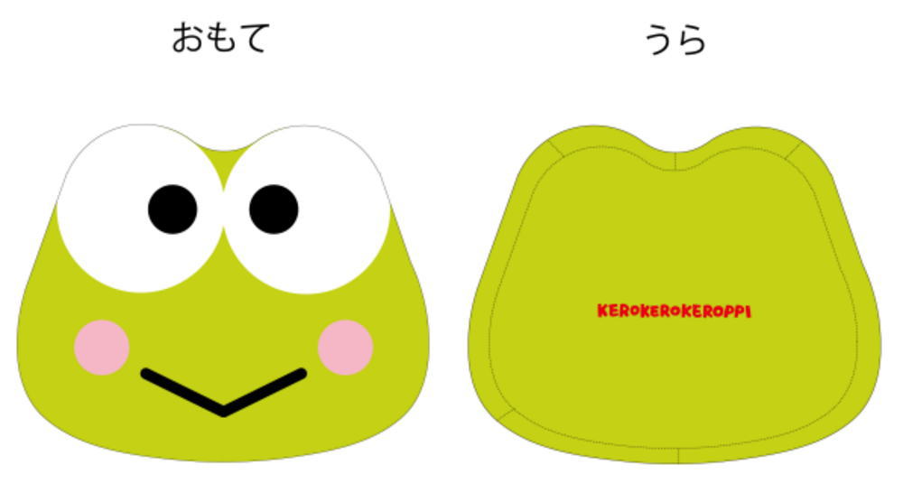 楽天市場】サンリオキャラクターズ ダイカットクッションフェイス けろ