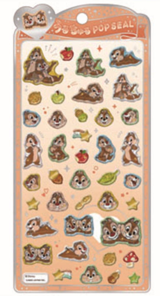 楽天市場】ディズニーキャラクター うるちゅるポップシールチップと