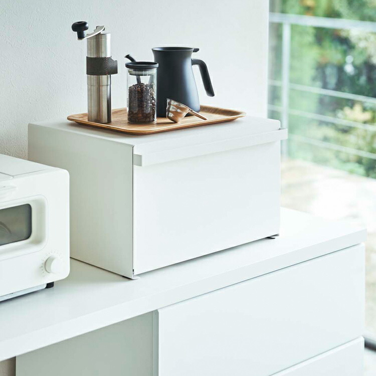 楽天市場】tower ブレッドケース タワー【27L キッチン 台所 収納 棚