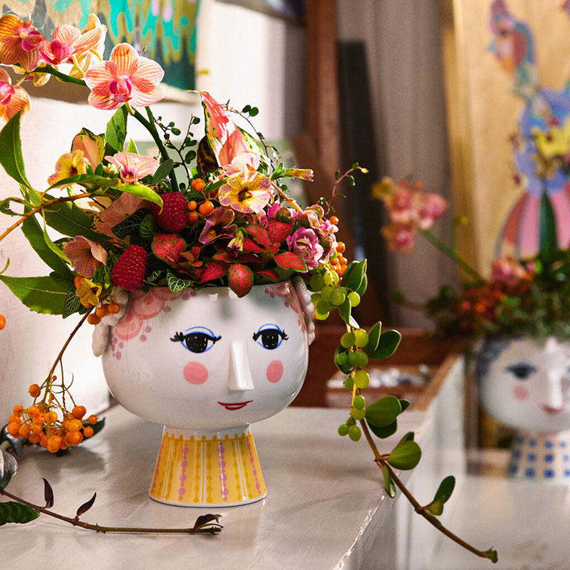 楽天市場】BJORN WIINBLAD (ビヨン ヴィンブラッド) 花瓶 EVA エヴァ