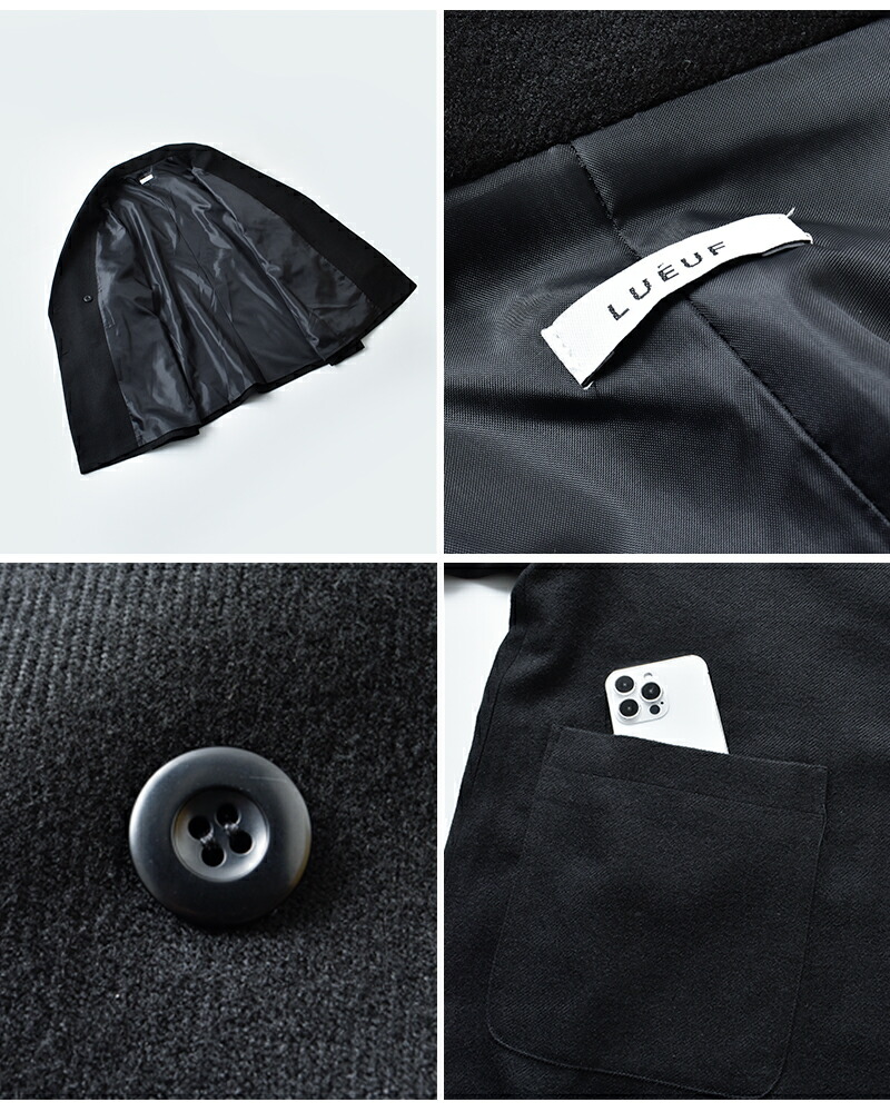 楽天市場】セール【30%OFF】LUEUF ルフ リラックス ダブル ジャケット