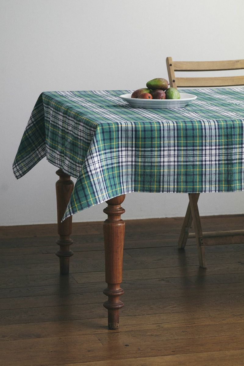 楽天市場】【2026年春 新色追加】リネン テーブルクロス Sサイズ 130