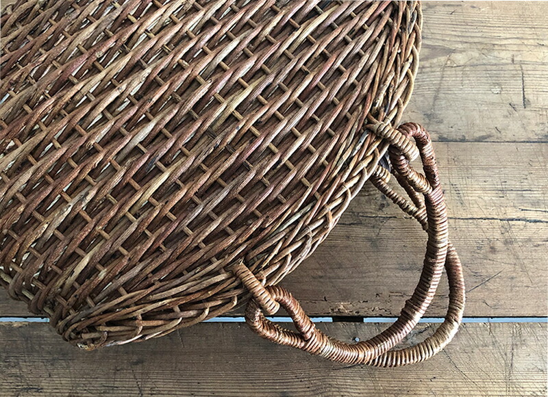 楽天市場】松野屋 あけび シェル手提げかご 青森県の 良質なあけびの蔓