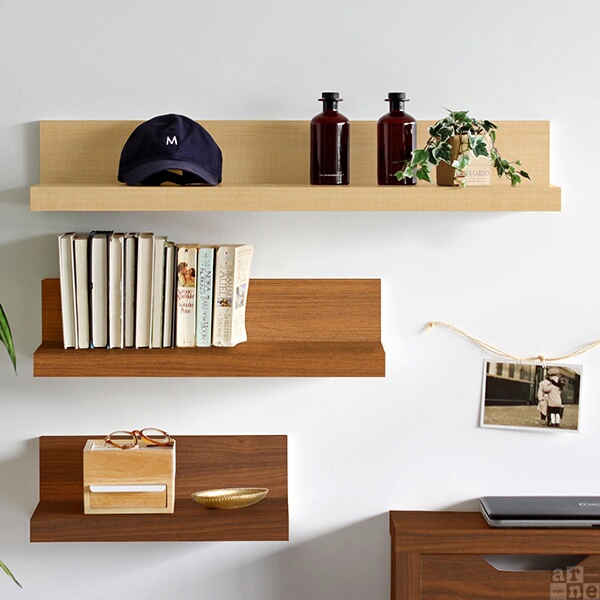 楽天市場】ウォールシェルフ ウォールラック 壁掛け 棚 シェルフ 吊り