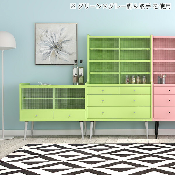 楽天市場】ミニキャビネット 食器棚 北欧 ガラス戸 ガラスキャビネット