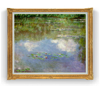 楽天市場】【油絵 直筆仕上げ】クロード・モネ 睡蓮（1） F30サイズ