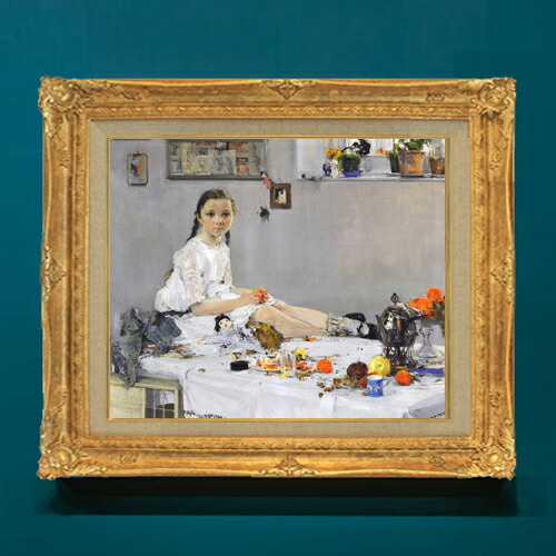 38×46㎝「シャンデリア B」油彩・原画・F8 38×46㎝「シャンデリア B