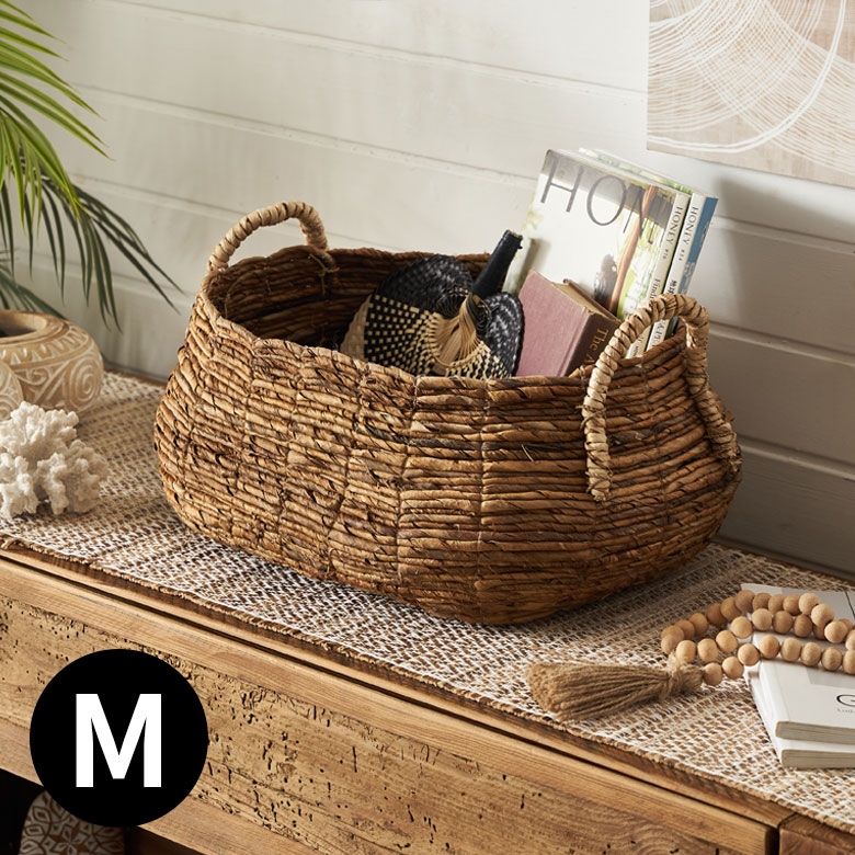 楽天市場】バスケット 収納 かご おしゃれ 小物入れ アジアン雑貨