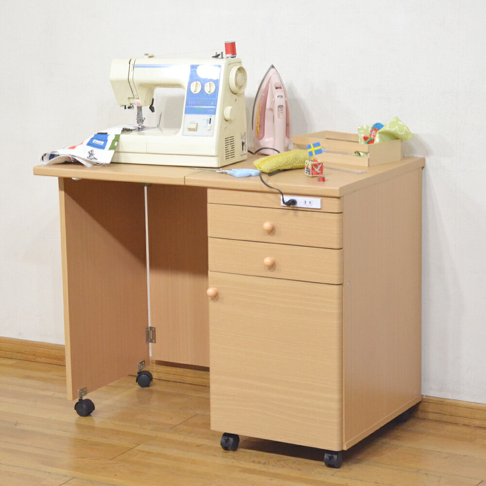 楽天市場】【5%OFFクーポンあり】 ミシン台 幅91.5cm 折り畳みデスク