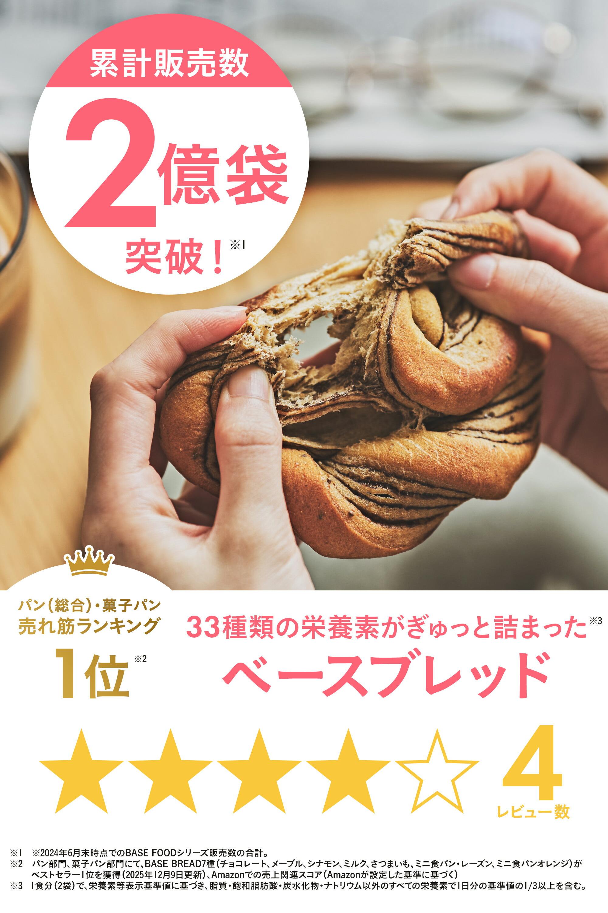 楽天市場】＼15％OFF／ベースブレッド 4種 8袋 パン [チョコ・メープル