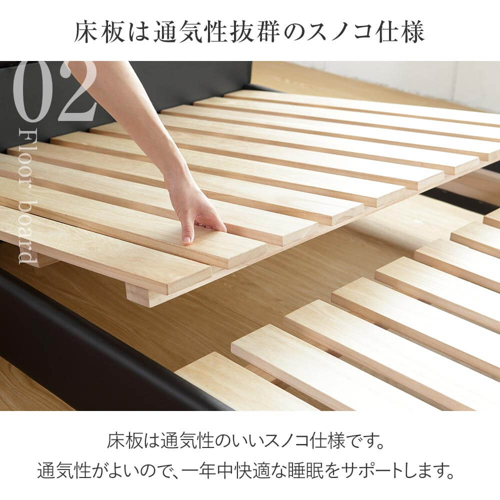 楽天市場】【2/25は最大20％OFFクーポン】ベッド シングル レザー 組立