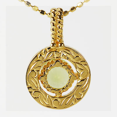 楽天市場】ペリドット“アンティークサークル”ペンダントトップ