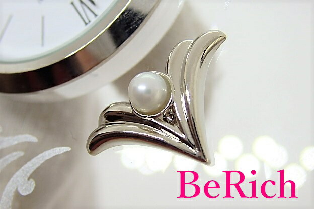 楽天市場】ミキモト MIKIMOTO パール 真珠 付 置時計 白 ホワイト 文字