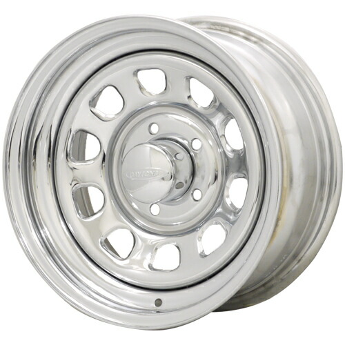 楽天市場】ホイール4本セット デイトナ DAYTONA'S クローム 15インチ