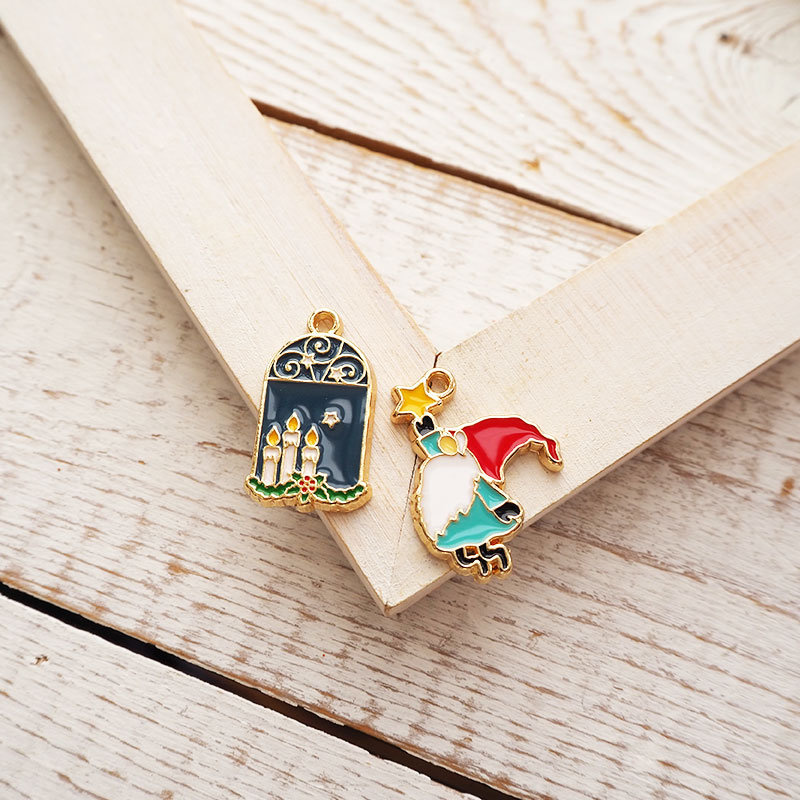 楽天市場】【2個入り】クリスマス エポチャーム サンタ BLAZE メタル