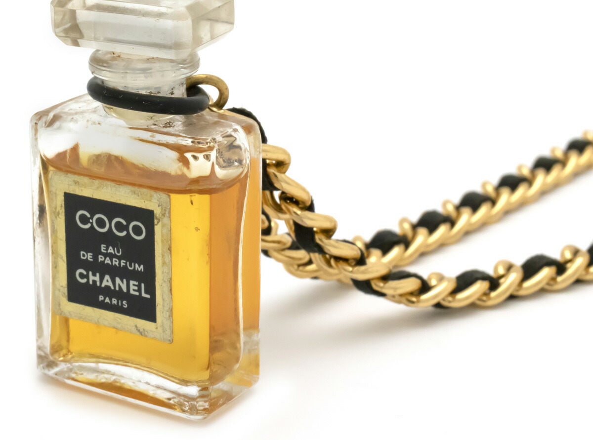 楽天市場】【ジュエリー】CHANEL シャネル 香水 ミニボトル ネックレス