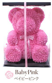 楽天市場】『超特大 ローズベア』【配送日時指定不可】花ギフト 特大