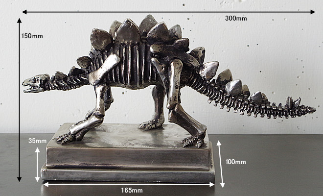 楽天市場】【オブジェ 置物 恐竜 メタル 骨格 無骨 アンティーク調