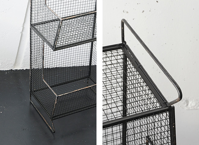 楽天市場】【インダストリアル 家具 マガジン ラック アイアン