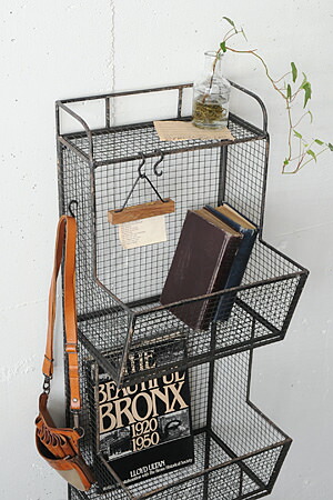 楽天市場】【インダストリアル 家具 マガジン ラック アイアン