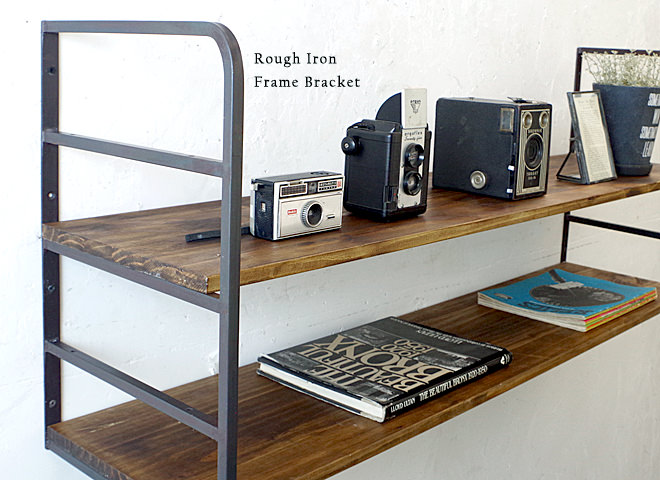 楽天市場】【〈最短翌日出荷〉インダストリアル 棚受け ウォール