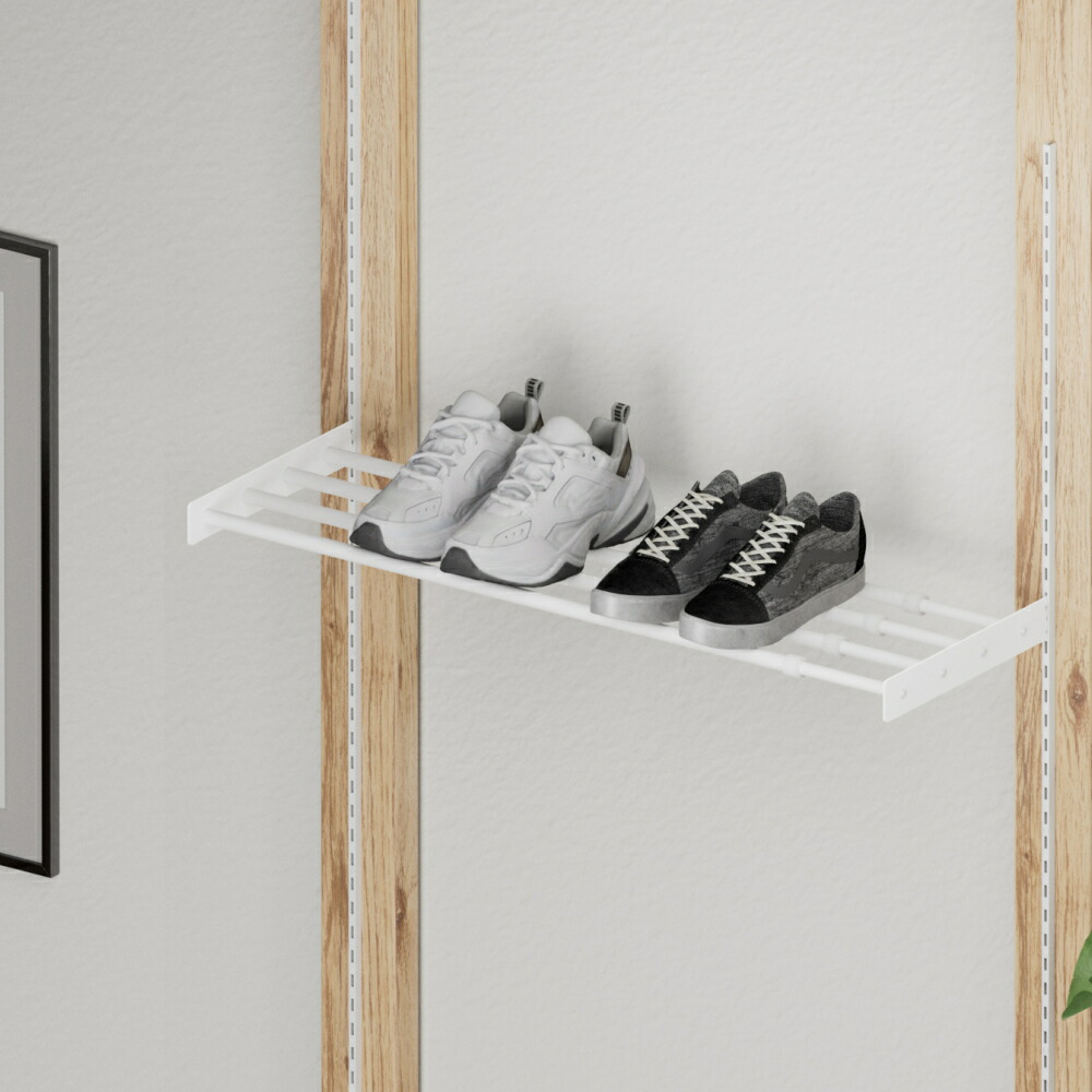 楽天市場】ラブリコ 伸縮ラック アイアン 500mm 700mm ブラック