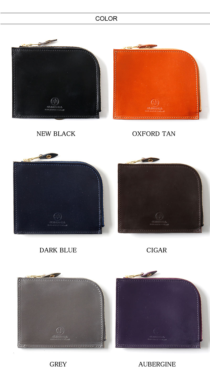 楽天市場】Glenroyal/グレンロイヤル ZIPPED MINI PURSE WITH POKETT