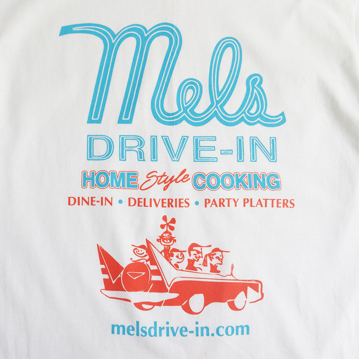 楽天市場】メルズドライブイン Mel's DRIVE-IN 別注 半袖 ペーパー
