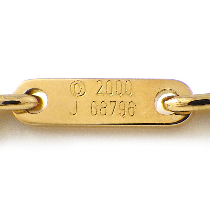 楽天市場】カルティエ Cartier ネックレス メカノ プレート パンチ