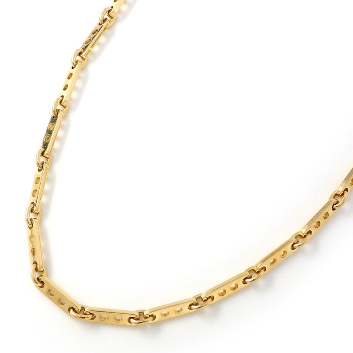 楽天市場】カルティエ Cartier ネックレス メカノ プレート パンチ