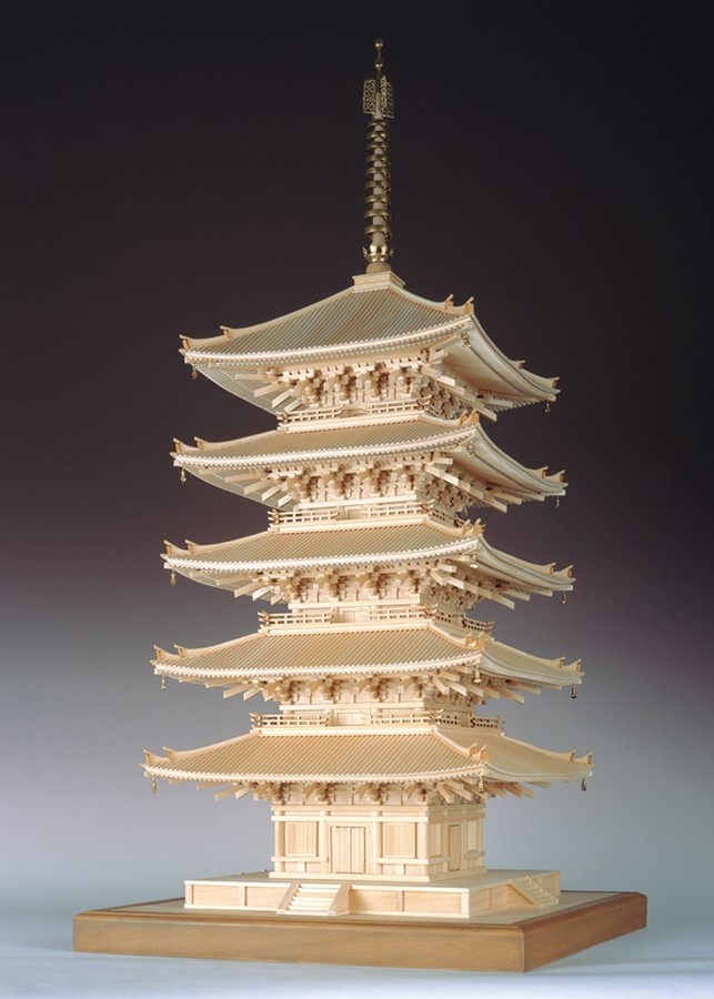 ウッディジョー 1/75 木製模型 興福寺 五重塔 (模型) 価格比較 - 価格.com