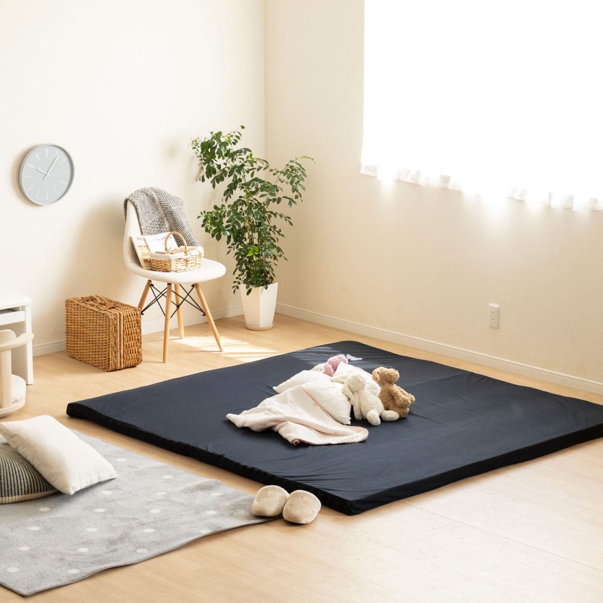 楽天市場】プレイマット 厚手 赤ちゃん 薄い マットレス 車中泊