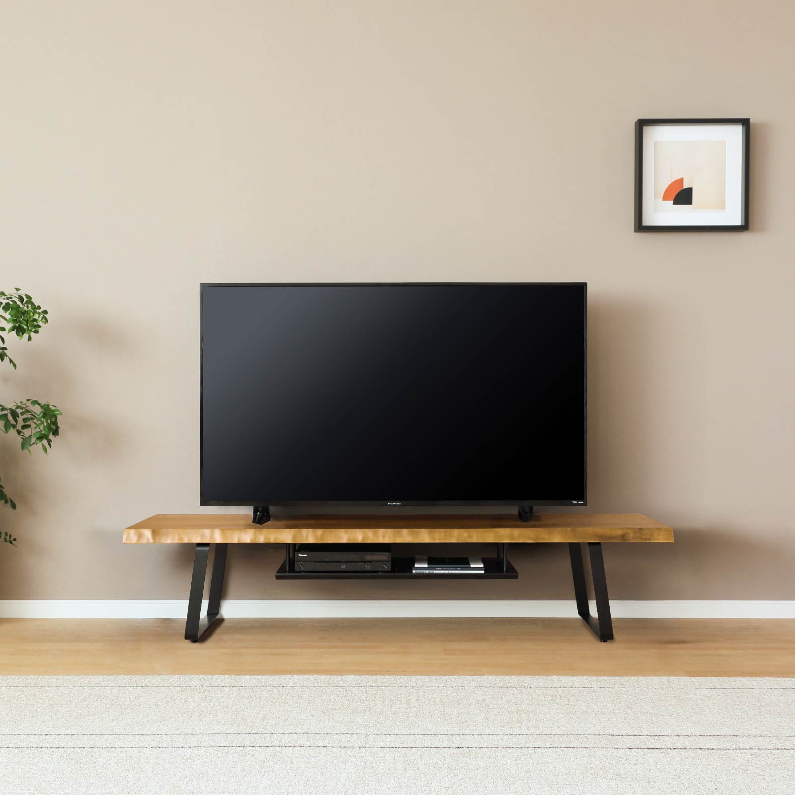 楽天市場】【15%OFFクーポン配布中！】 テレビボード アイアン 150 一