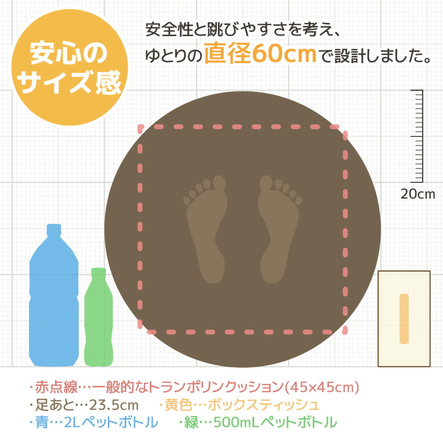 楽天市場】天使の トランポリン クッション 日本製 高反発 ウレタン