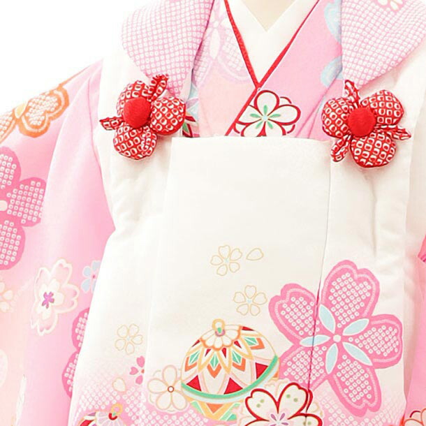 楽天市場】七五三 着物 3歳 レンタル 七五三 3歳 被布 セット 4079 白