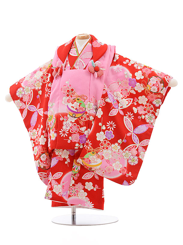 楽天市場】七五三 着物 2歳 レンタル 七五三 2歳 被布 セット 753