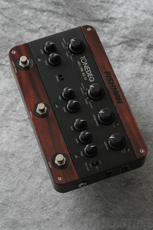 楽天市場】Fishman ToneDEQ Preamp EQ [PRO-DEQ-AFX