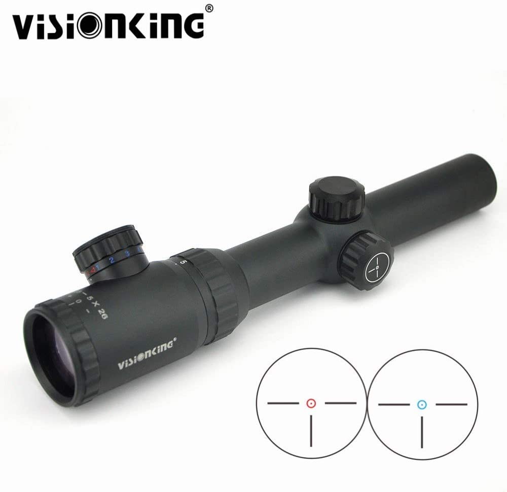 楽天市場】Visionking 1.25-5x26 ライフルスコープ 1.25倍-5倍 : ケイ