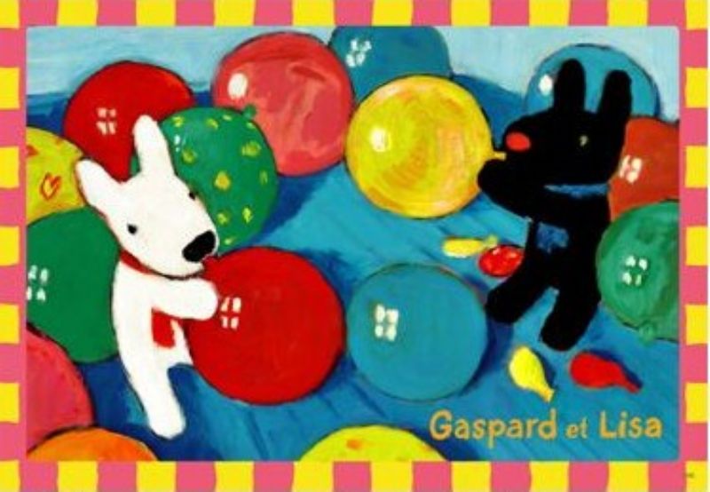 未開封 廃盤希少】アポロ社 リサとガスパール 雪だるま 1000ピース 未